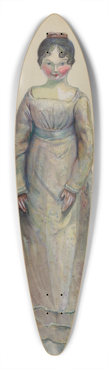 Mina Lowry - Doll 39.3 inch art pintail longboard deck