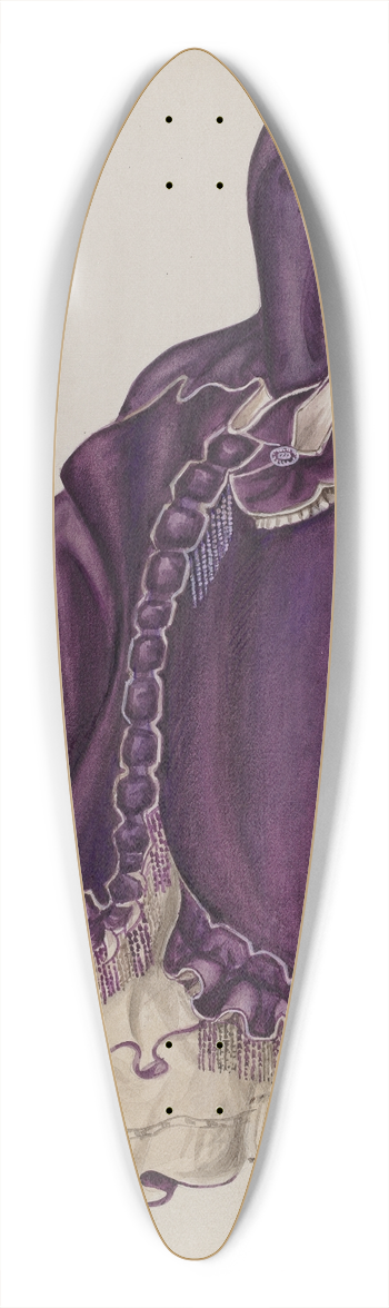 Mina Lowry - Dress 39.3 inch art pintail longboard deck
