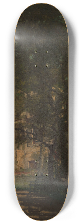 Alexandre Falguire - Maison de campagne de lartiste 8.25 inch art skate deck