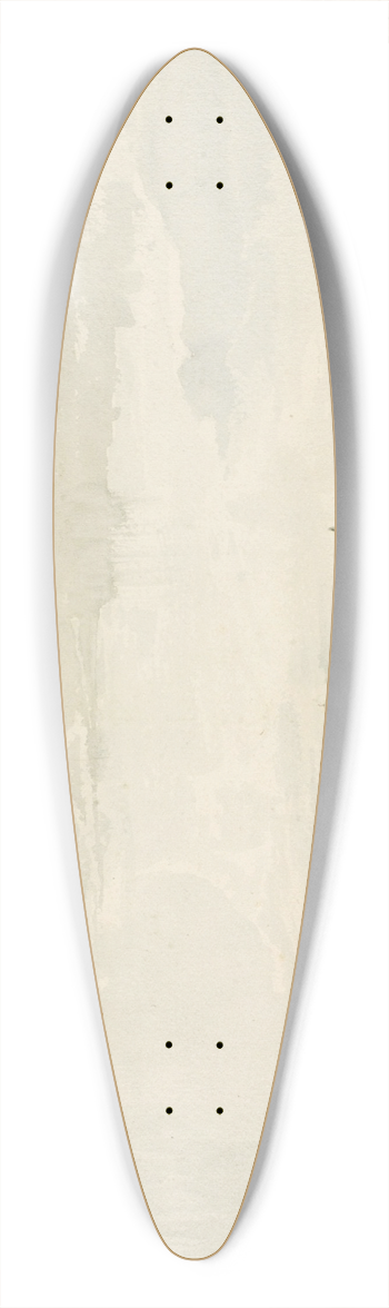 Miner Kilbourne Kellogg - Jerusalem, Israel 39.3 inch art pintail longboard deck