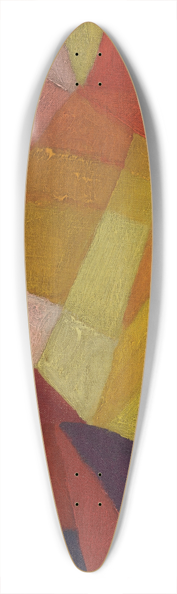 Morgan Russell - Synchromy 39.3 inch art pintail longboard deck