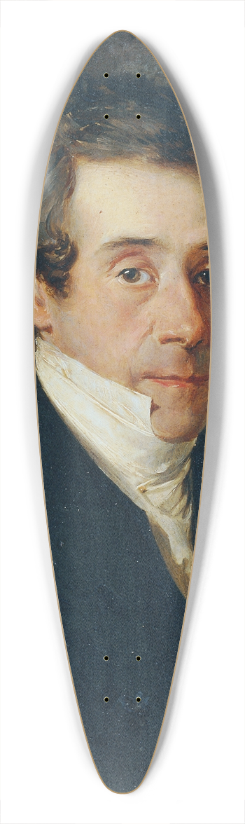 Moritz Michael Daffinger - Herrenportrt 39.3 inch art pintail longboard deck