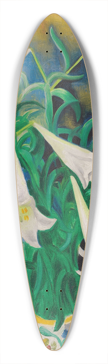 Mose Kisling - Lys 39.3 inch art pintail longboard deck