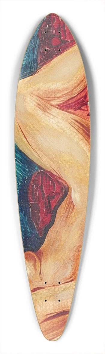 Mose Kisling - Nu allong 39.3 inch art pintail longboard deck