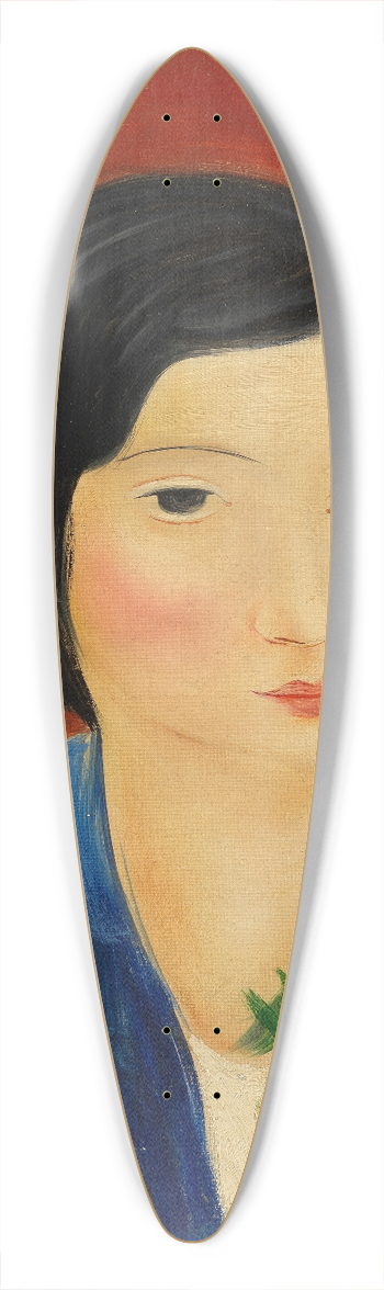 Mose Kisling - Portrait 39.3 inch art pintail longboard deck