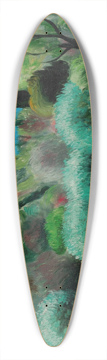 Mose Kisling - Provence 39.3 inch art pintail longboard deck