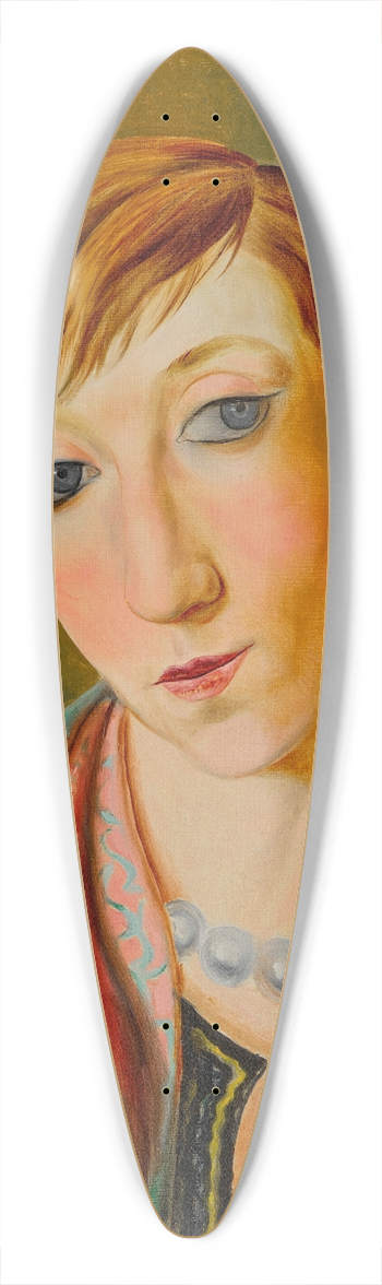 Mose Kisling - Rene Kisling 39.3 inch art pintail longboard deck