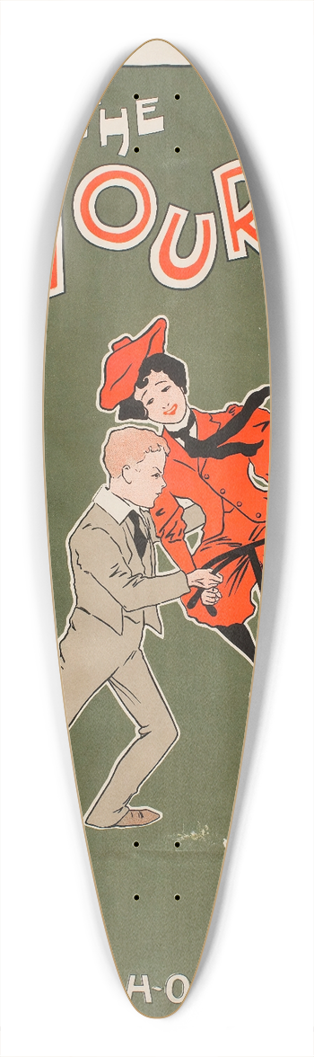 Mosnar Yendis - The Favourite 39.3 inch art pintail longboard deck