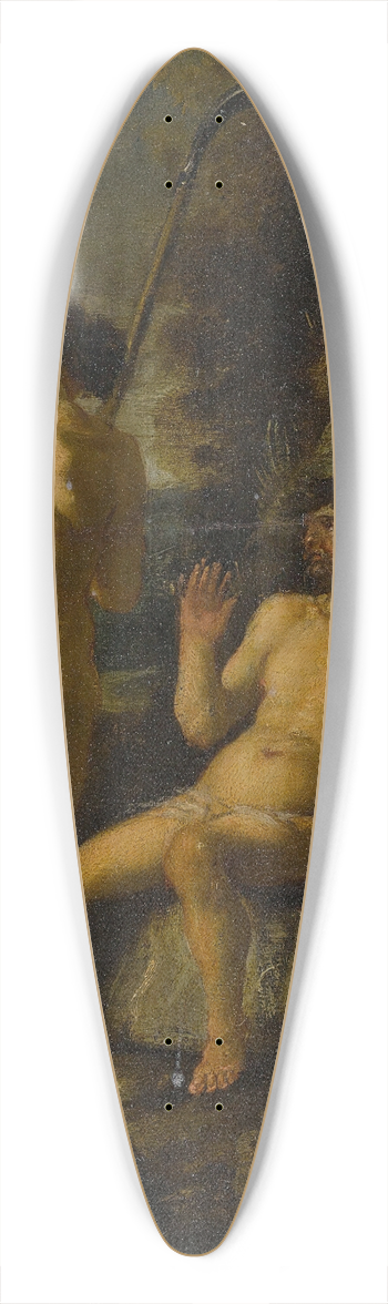 Moyses van Uyttenbroek - Mercury And Argus 39.3 inch art pintail longboard deck
