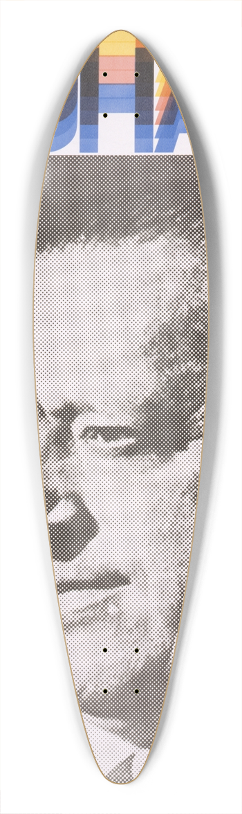 Muriel Cooper - Bauhaus 39.3 inch art pintail longboard deck