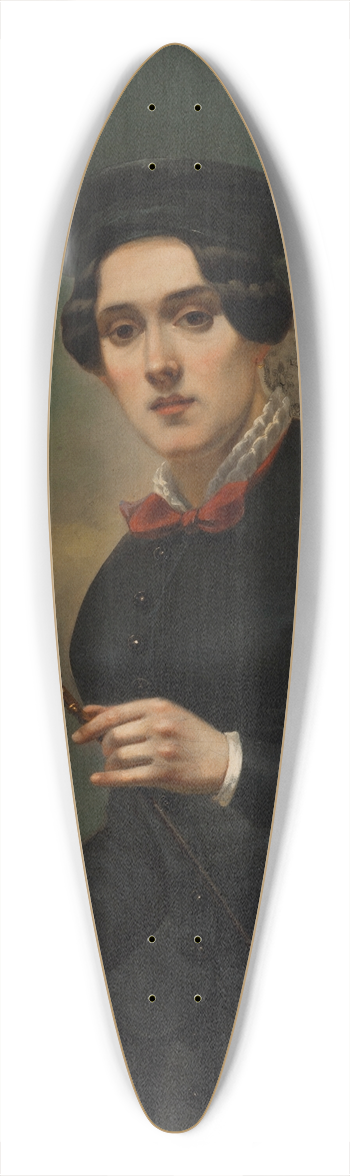 Napoleon Micha Iakowicz - Amazon 39.3 inch art pintail longboard deck