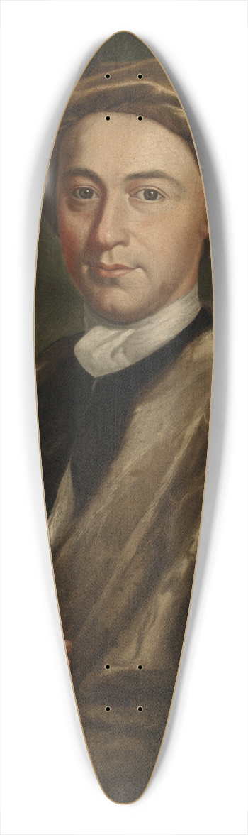 Nathaniel Smibert - Ezra Stiles 39.3 inch art pintail longboard deck