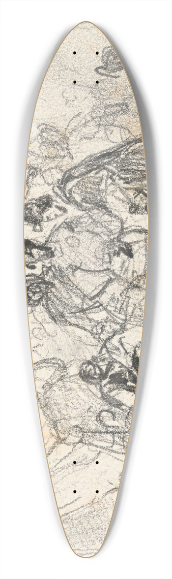 Nicaise De Keyser - Jacob van Artevelde 39.3 inch art pintail longboard deck