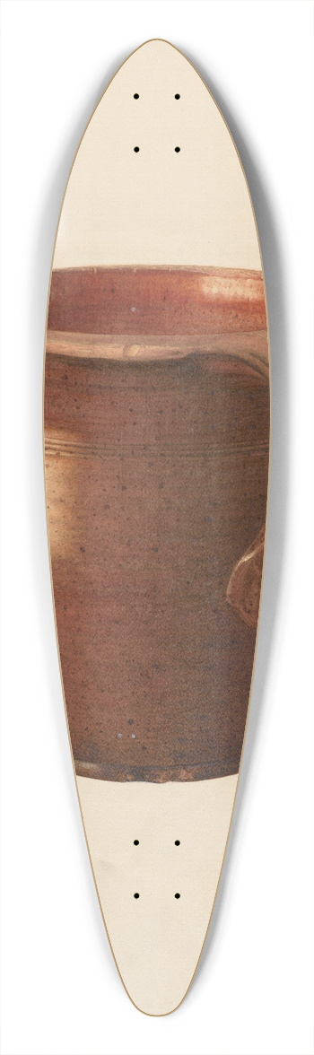 Nicholas Amantea - Apple Butter Pot 39.3 inch art pintail longboard deck