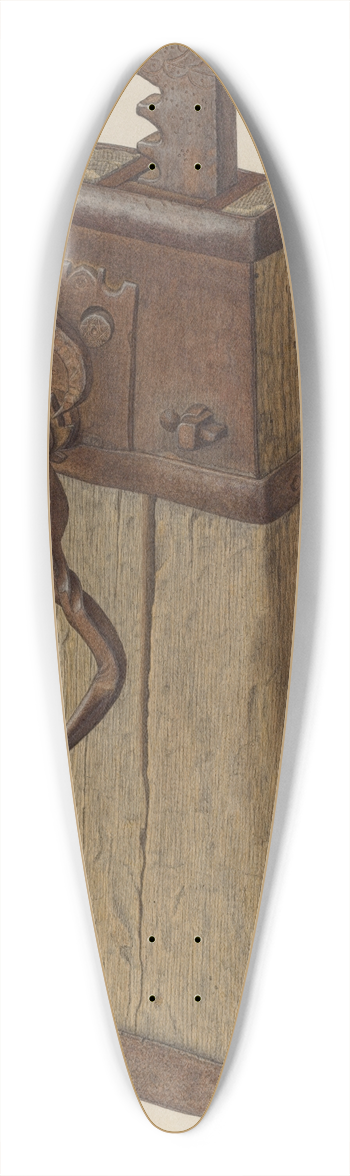 Nicholas Amantea - Conestoga Wagon Jacks 39.3 inch art pintail longboard deck