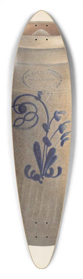 Nicholas Amantea - Cookie Jar with Cover 39.3 inch art pintail longboard deck