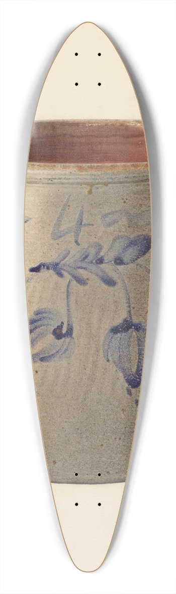 Nicholas Amantea - Crock 39.3 inch art pintail longboard deck
