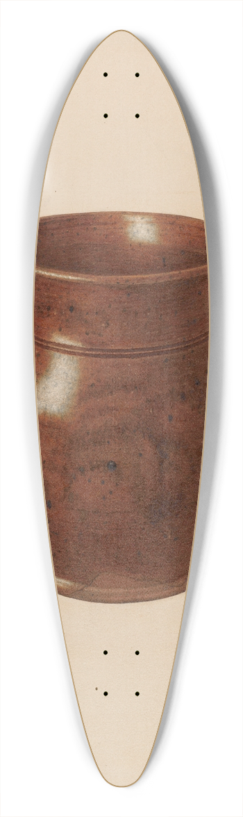 Nicholas Amantea - Vase 39.3 inch art pintail longboard deck
