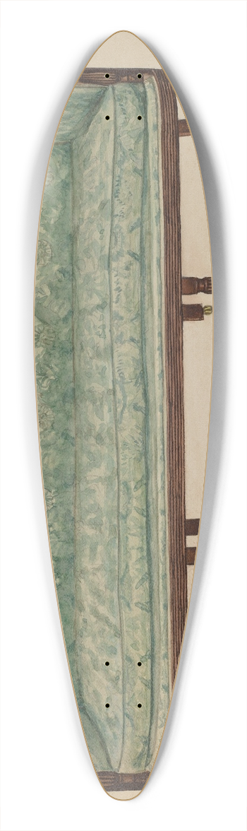 Nicholas Gorid - Sofa 39.3 inch art pintail longboard deck