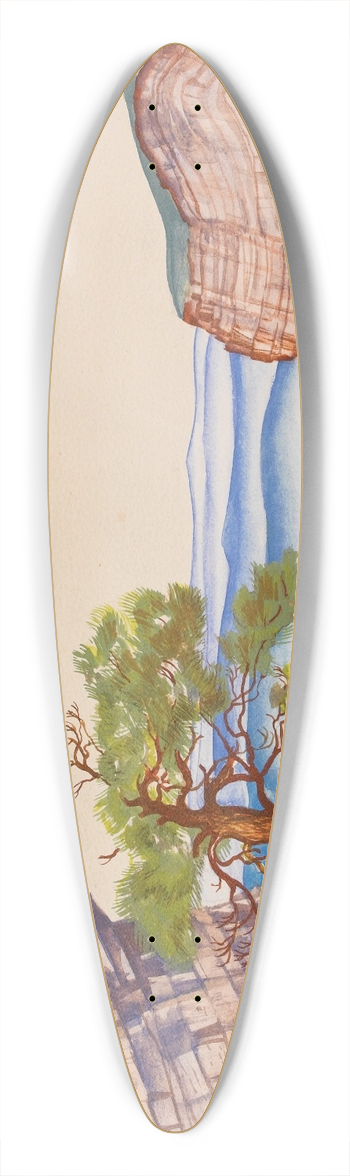 Nicholas Roerich - Stravinskys Saint Spring 39.3 inch art pintail longboard deck