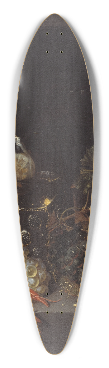 Nicolaes van Gelder - Still Life 39.3 inch art pintail longboard deck