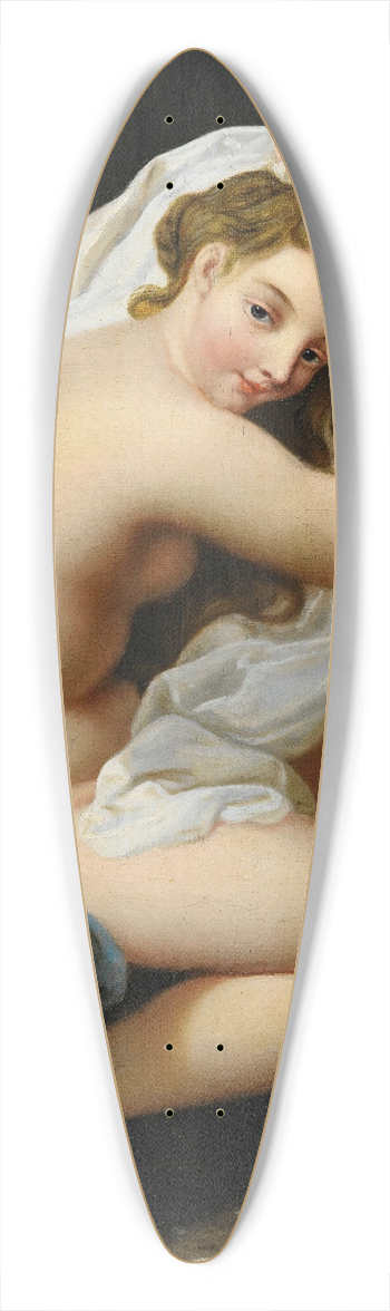 Nicolas Fouch - Baigneuse 39.3 inch art pintail longboard deck