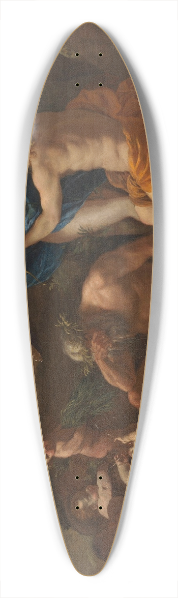 Nicolas Poussin - Apollo and Daphne 39.3 inch art pintail longboard deck
