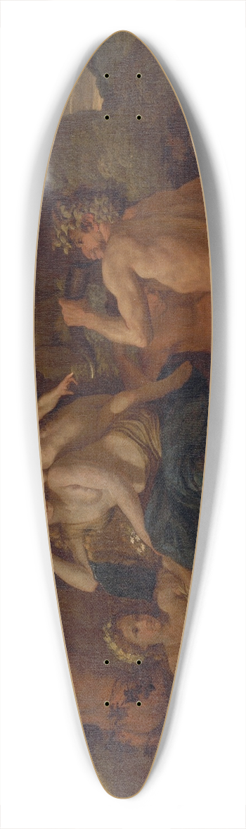 Nicolas Poussin - Lenfance de Bacchus 39.3 inch art pintail longboard deck