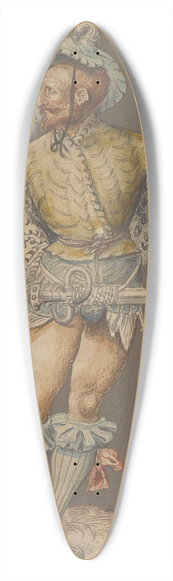 Niklaus Manuel - Der Widersacher des Eidgenossen 39.3 inch art pintail longboard deck