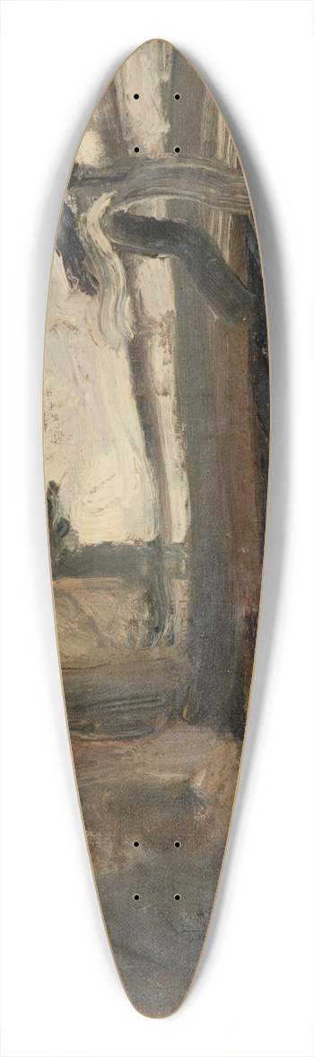 Nikolai Triik - Metsaserv 39.3 inch art pintail longboard deck