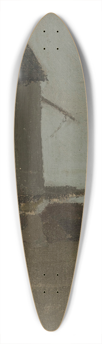 Nikolai Triik - Pukktuulik 39.3 inch art pintail longboard deck