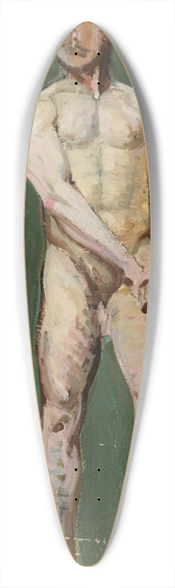Nikolai Triik - Seisev meesakt 39.3 inch art pintail longboard deck