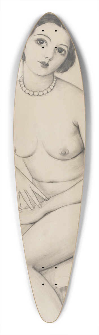 Nils Dardel - Armeniska 39.3 inch art pintail longboard deck