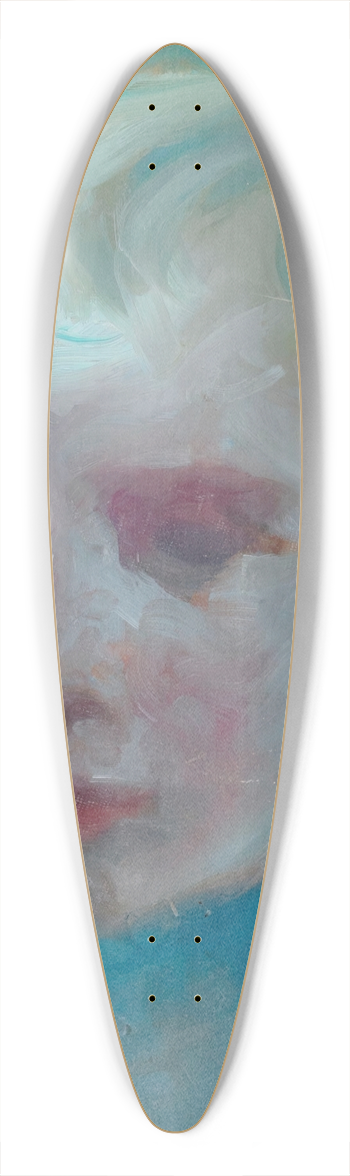 Nils Dardel - Gosshuvud 39.3 inch art pintail longboard deck