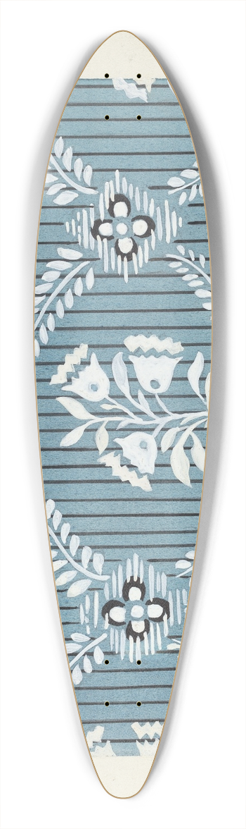 N. Rathovich - Wallpaper 39.3 inch art pintail longboard deck