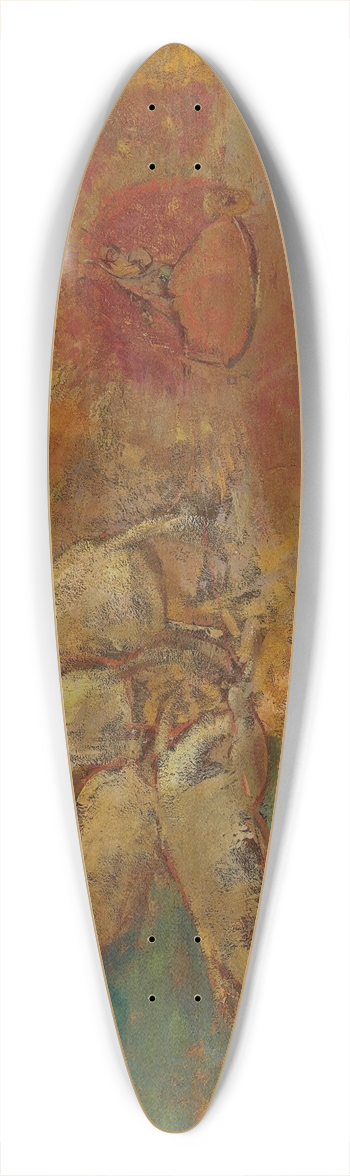 Odilon Redon - Le Char Dapollon Et Le Dragon 39.3 inch art pintail longboard deck