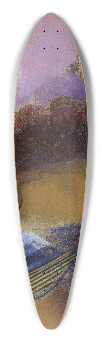 Odilon Redon - Orpheus 39.3 inch art pintail longboard deck