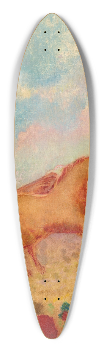 Odilon Redon - Pgase 39.3 inch art pintail longboard deck