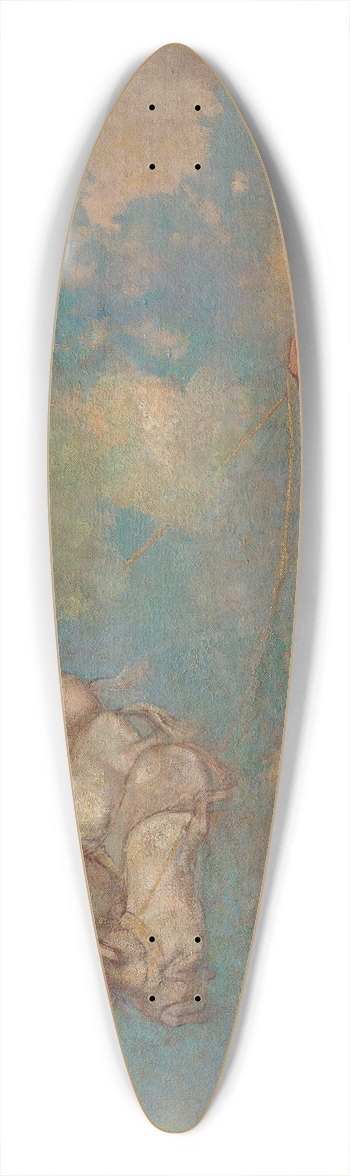 Odilon Redon - The Chariot of Apollo 39.3 inch art pintail longboard deck