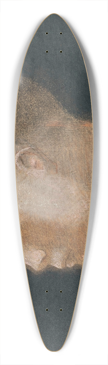 Odilon Redon - Tte de jeune garon 39.3 inch art pintail longboard deck