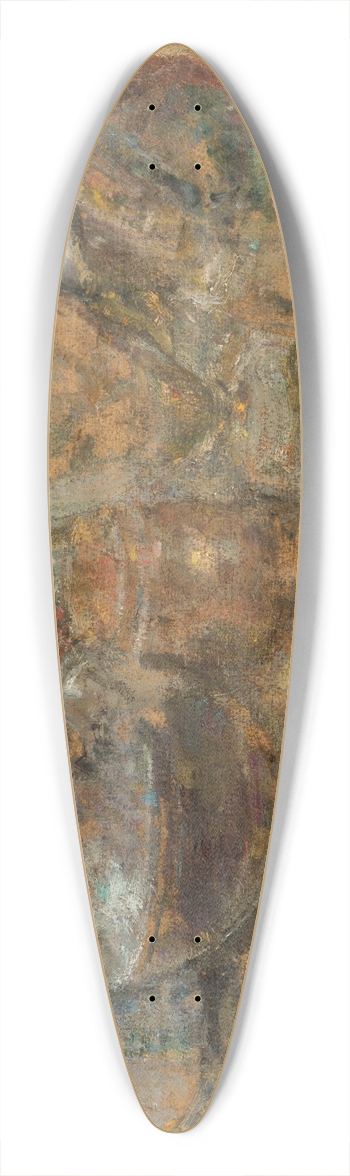 Olga Boznanska - Still Life 39.3 inch art pintail longboard deck