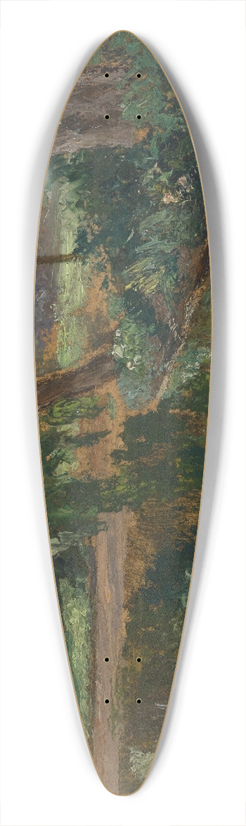 Olga Wisinger-Florian - Aulandschaft 39.3 inch art pintail longboard deck