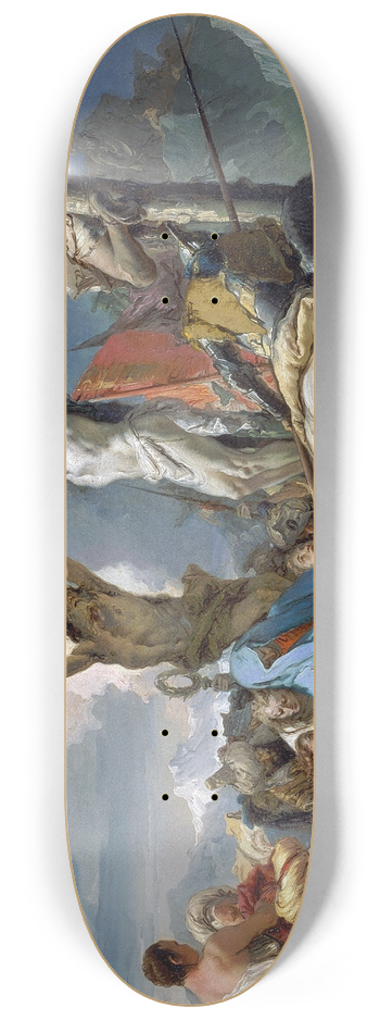 Giovanni Battista Tiepolo - The Crucifixion 8.25 inch art skate deck