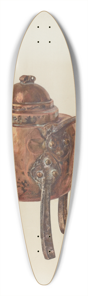 Orrie McCombs - Copper Kettle 39.3 inch art pintail longboard deck