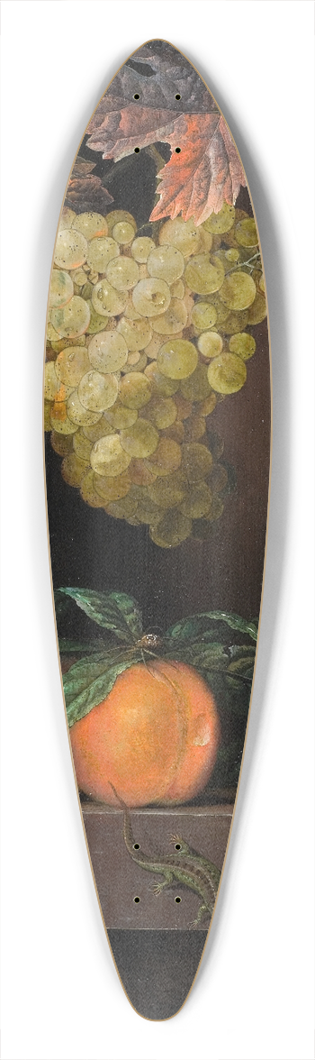 Ottmar Elliger - Still Life with Fruit, Lizard and Insects 39.3 inch art pintail longboard deck