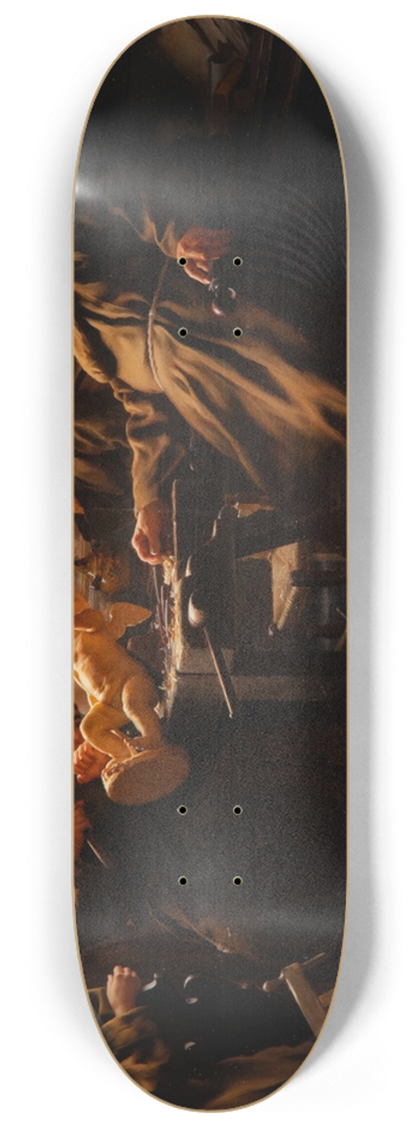 Giovanni Battista Torriglia - The carvers apprentice 8.25 inch art skate deck