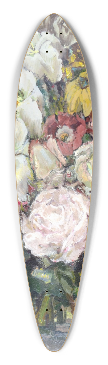 Otto Miller-Diflo - Blumenstrau 39.3 inch art pintail longboard deck