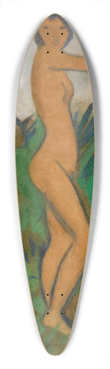 Otto Mueller - Drei Akte 39.3 inch art pintail longboard deck