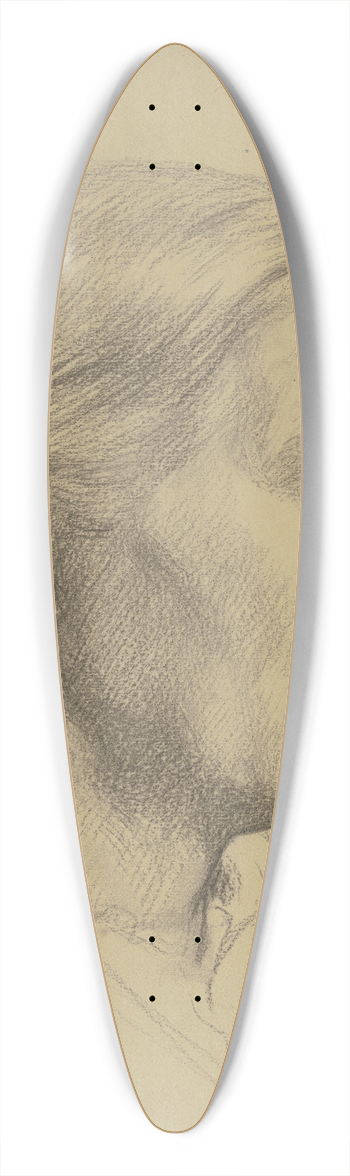 Otto Scholderer - Bildnis einer lteren Dame nach rechts 39.3 inch art pintail longboard deck
