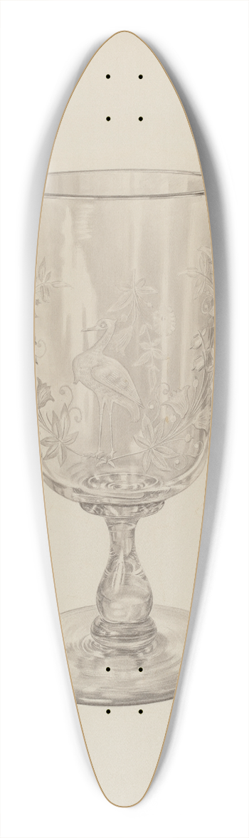Palmyra Pimentel - Celery Vase 39.3 inch art pintail longboard deck
